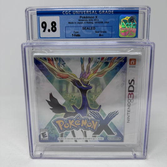 Pokemon X CGC 9.8 - 3DS