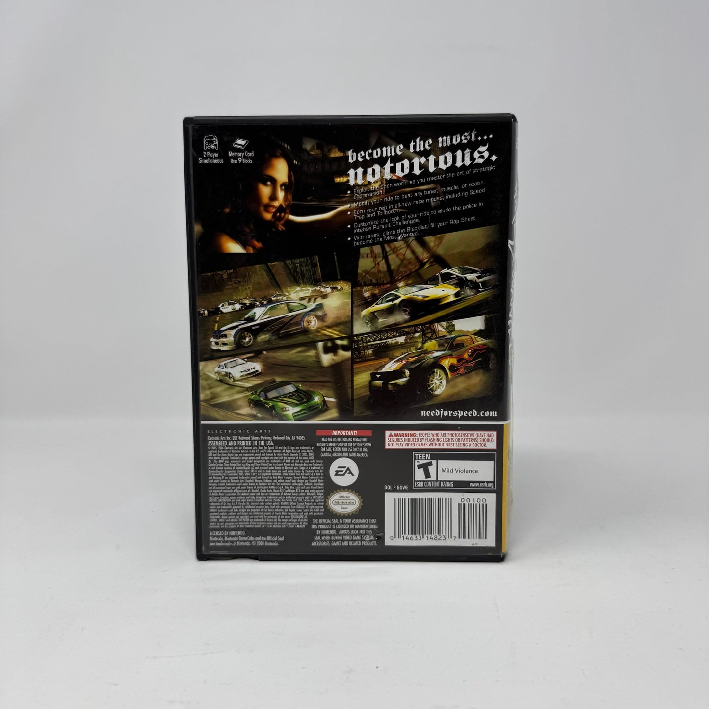 Need For Speed Most Wanted GameCube