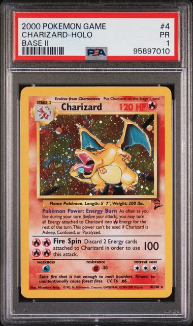 Charizard (Holo) #4 PSA 1