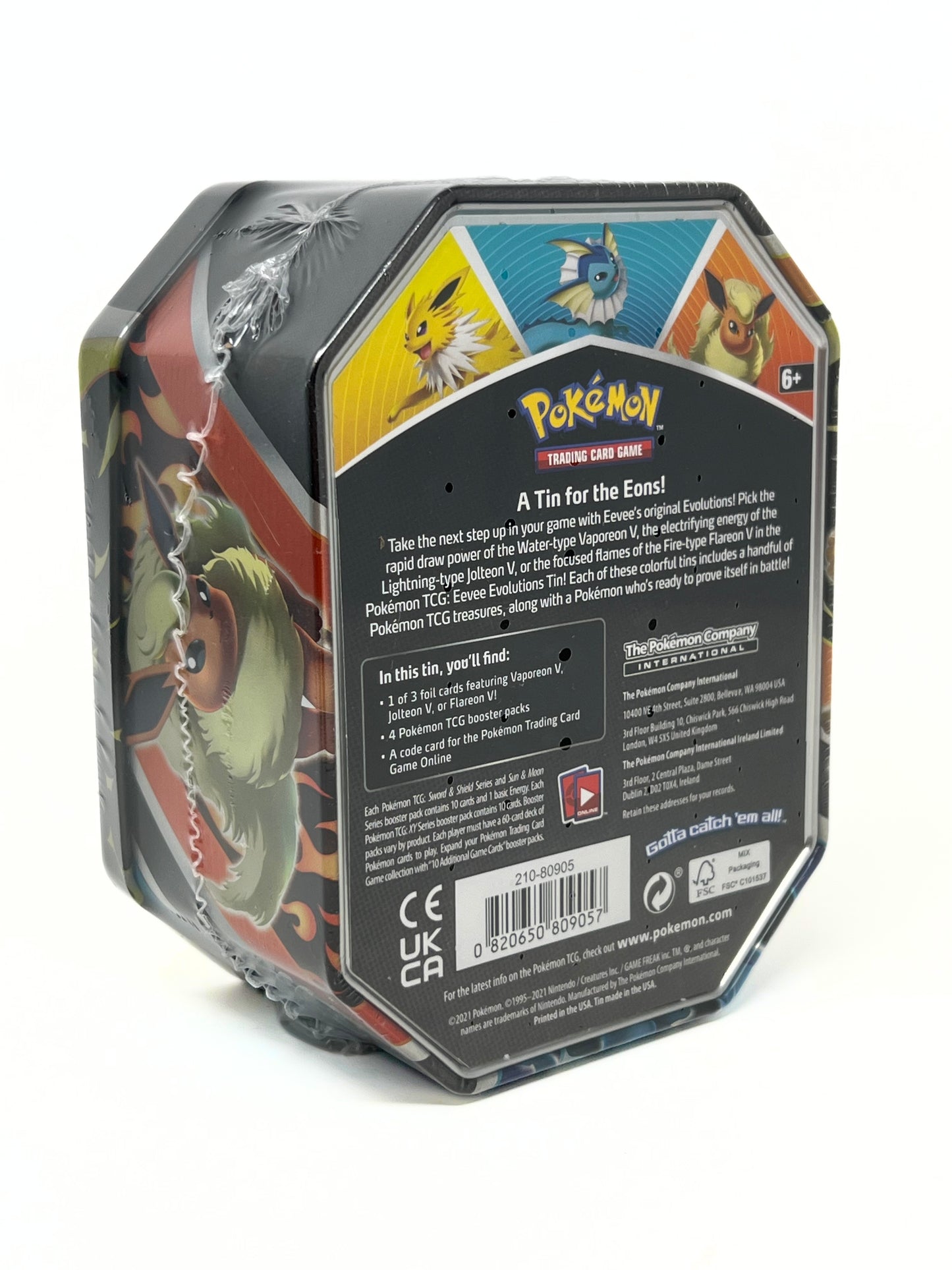 Eevee Evolutions Tin [Jolteon V]
