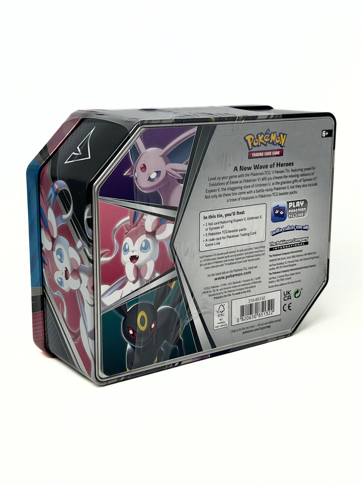 V Heroes Tin [Sylveon V]