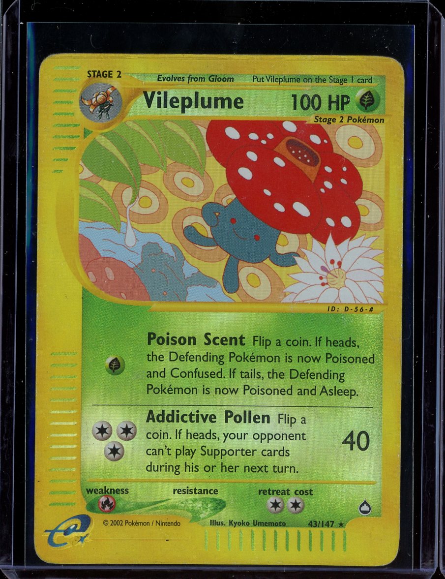 Vileplume (Reverse) #43 - front