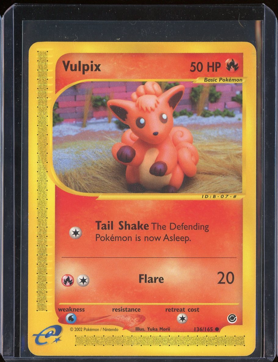 Vulpix 136/165 Normal Expedition - front