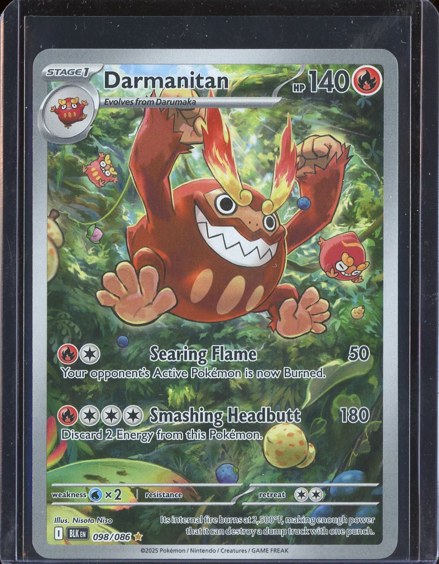 Darmanitan 098/086 Black Bolt