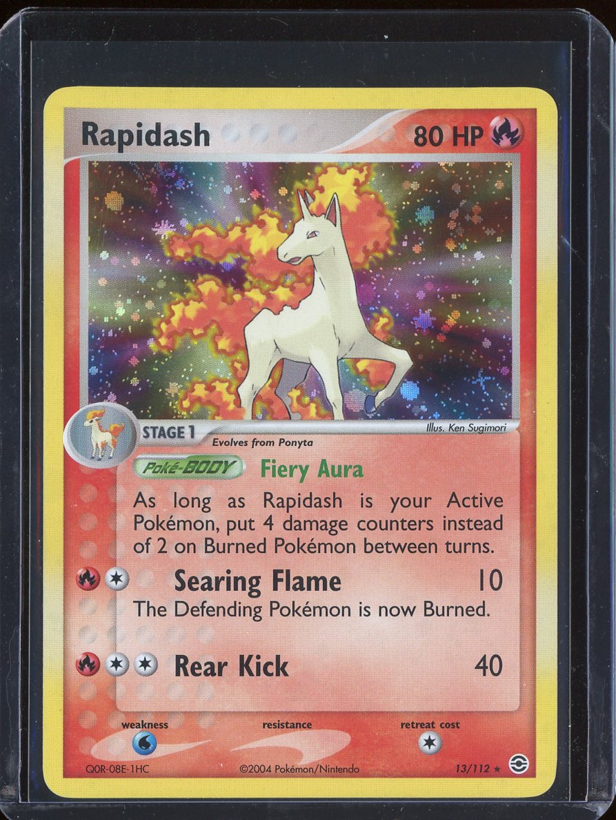 Rapidash 13/112 Holo EX FireRed & LeafGreen