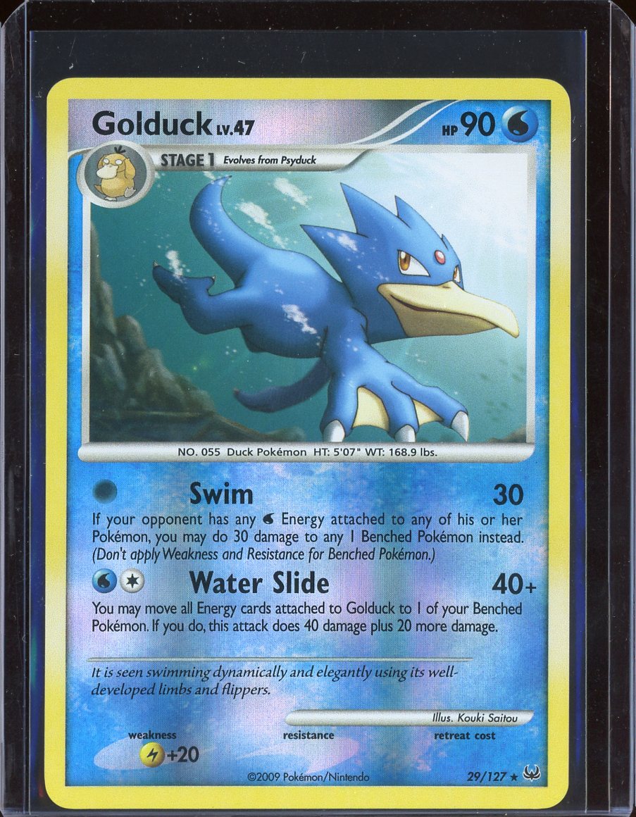 Golduck 29/127 Reverse Holo Platinum