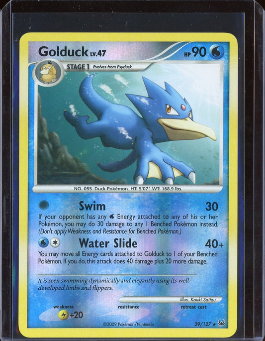 Golduck 29/127 Reverse Holo Platinum