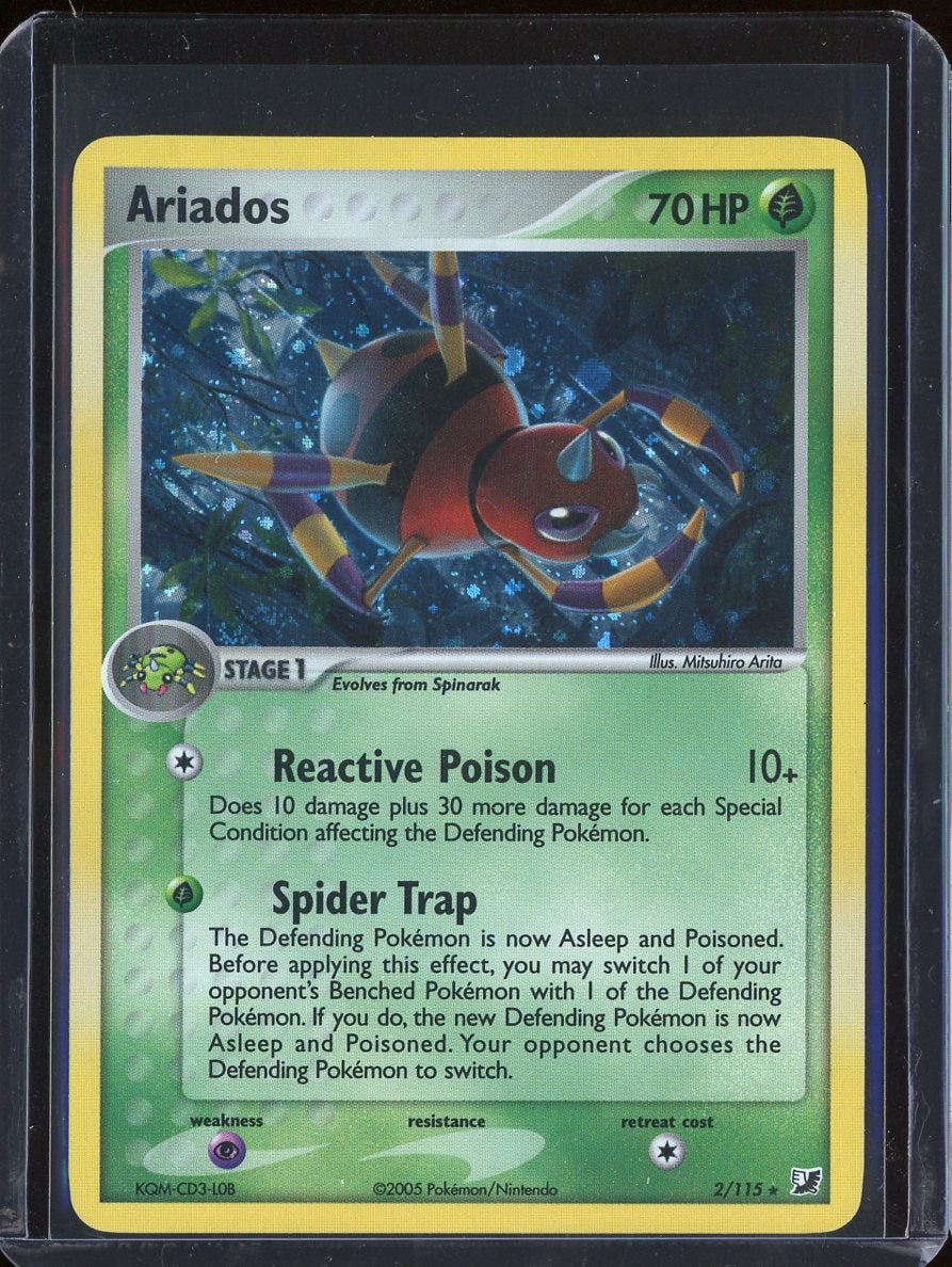 Ariados 2/115 Holo EX Unseen Forces