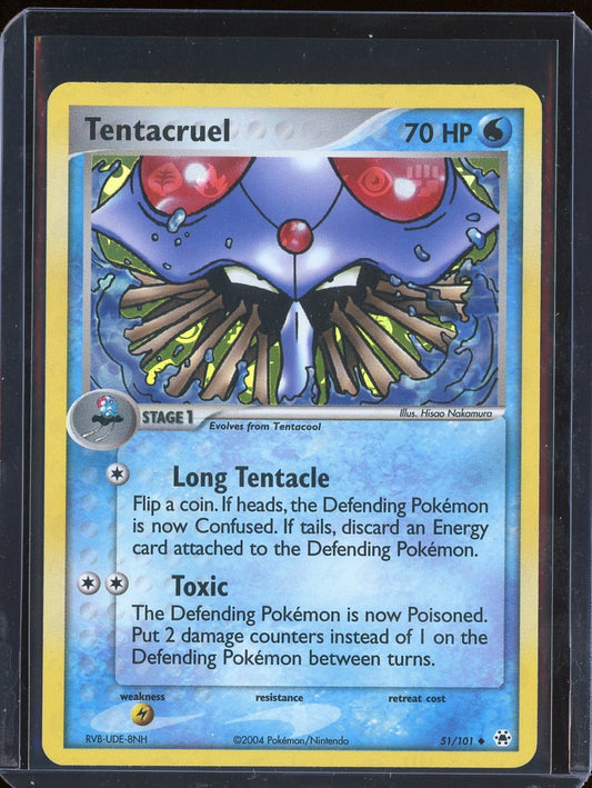 Tentacruel 51/101 Holo EX Hidden Legends