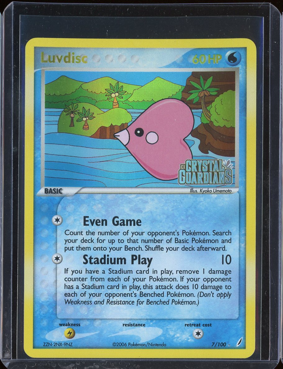Luvdisc 7/100 Reverse Holo Crystal Guardians