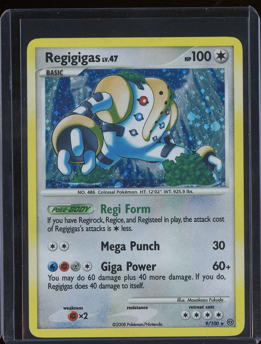 Regigigas 9/100 Holo Stormfront