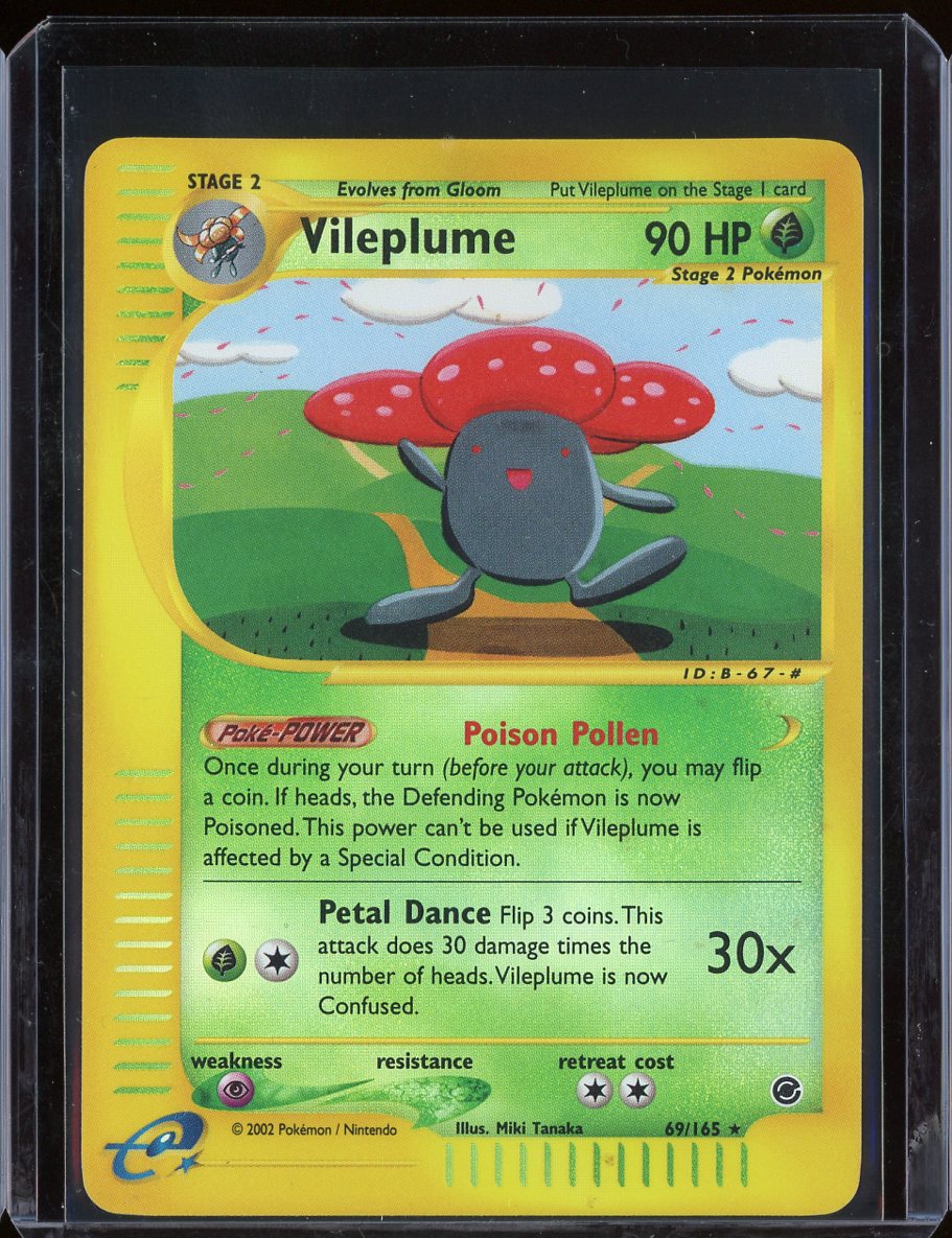 Vileplume 69/165 Reverse Holo Expedition