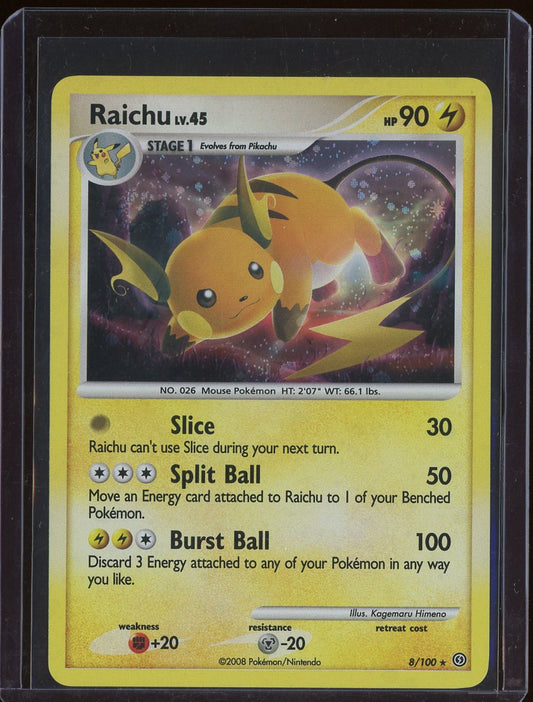 Raichu 8/100 Holo Stormfront