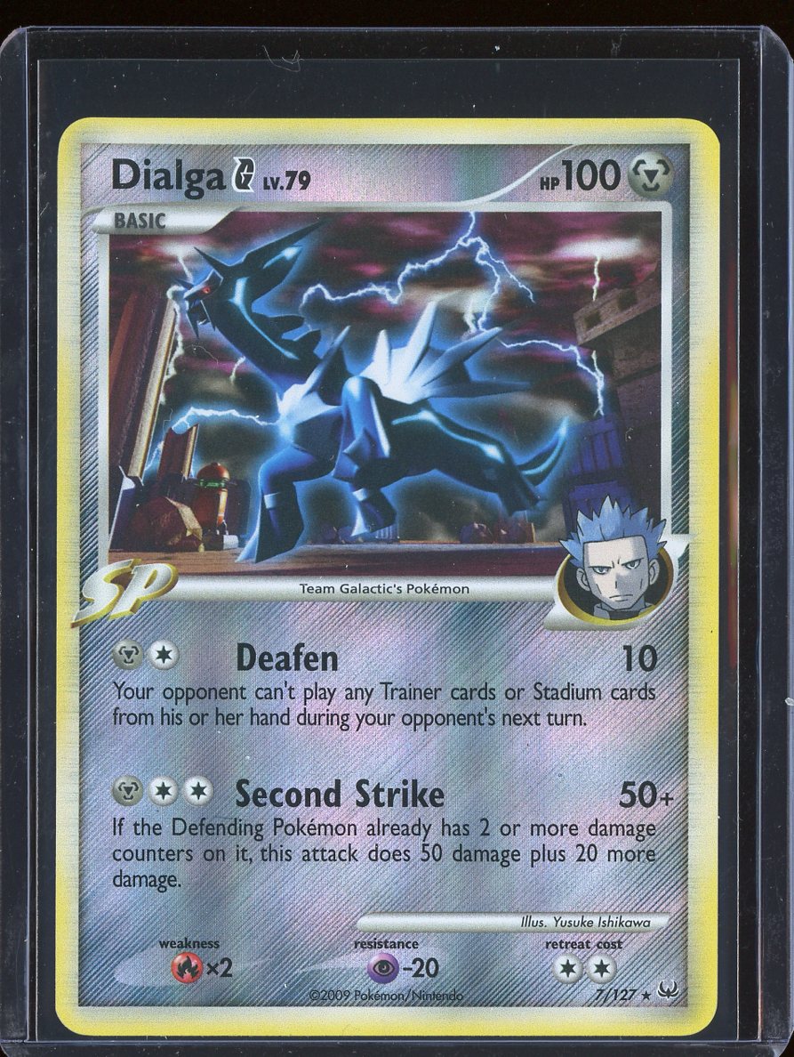 Dialga G 7/127 Reverse Holo Platinum