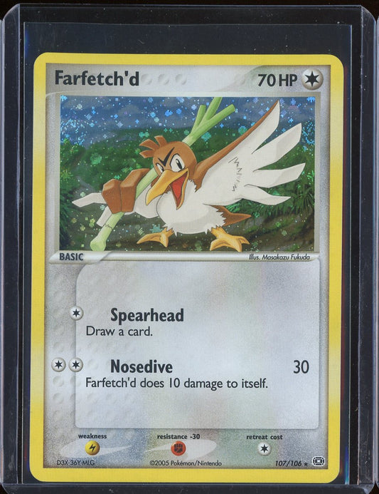 Farfetch'd 107/106 Holo Emerald