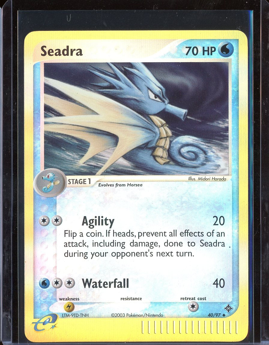 Seadra 40/97 Reverse Holo EX Dragon