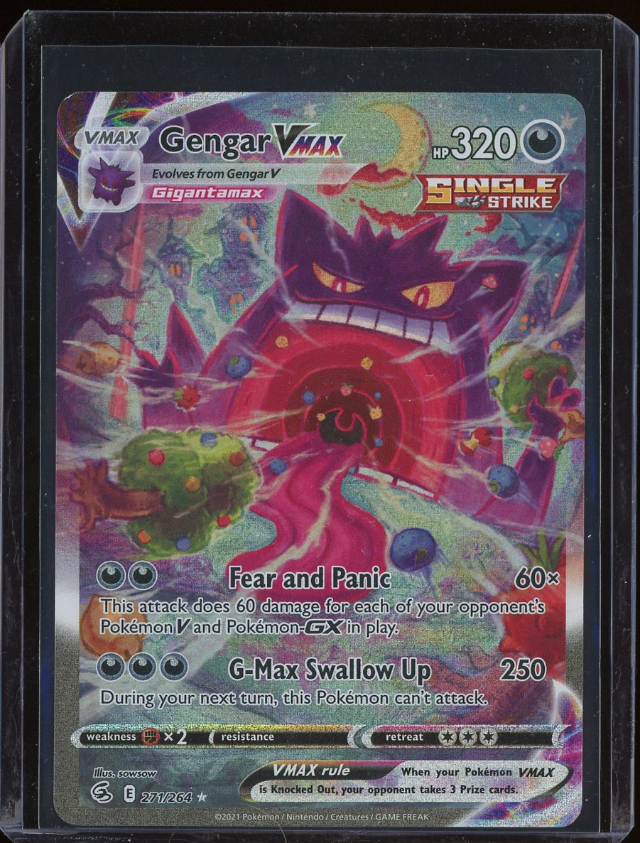 Gengar VMAX 271/264 Alternate Art Fusion Strike