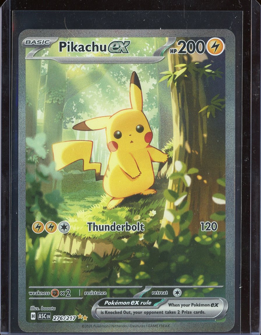 Pikachu ex #276 - front
