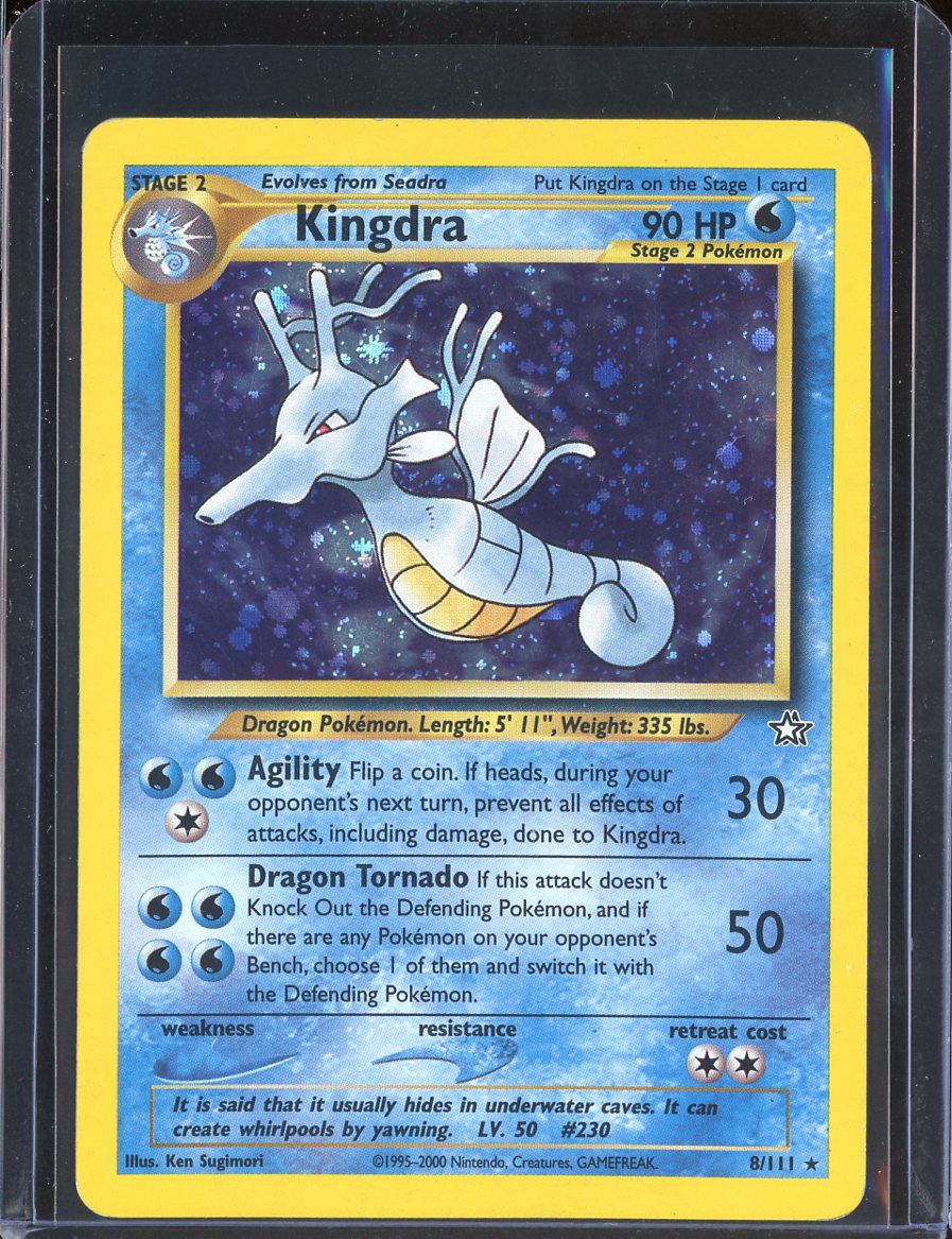 Kingdra 8/111 Unlimited Holo Neo Genesis