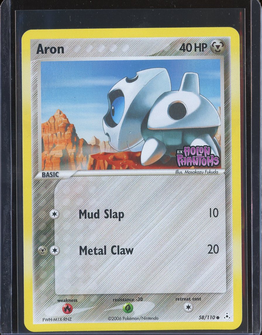 Aron 58/110 Reverse Holo EX Holon Phantoms