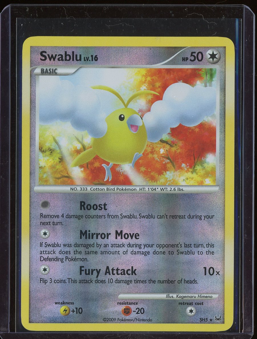 Swablu SH5 Reverse Holo Platinum
