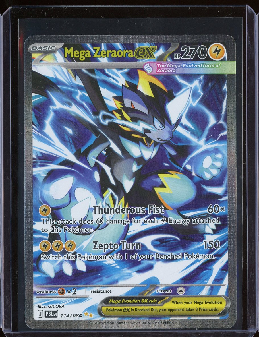 Mega Zeraora ex #114