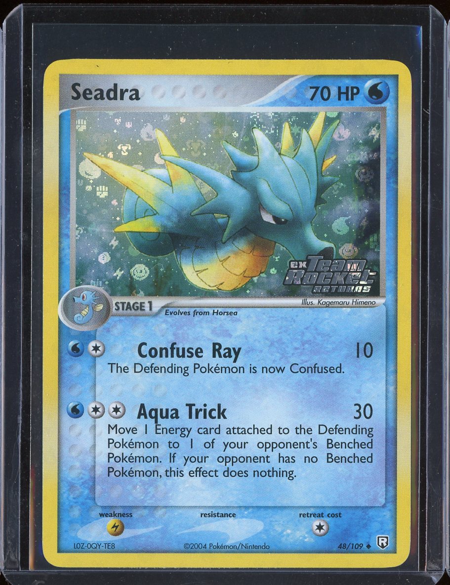 Seadra 48/109 Reverse Holo Team Rocket Returns
