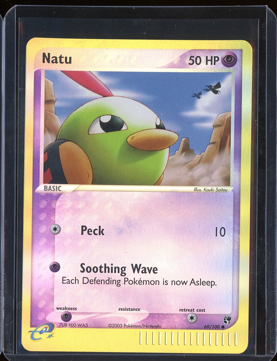 Natu 69/100 Reverse Holo EX Sandstorm