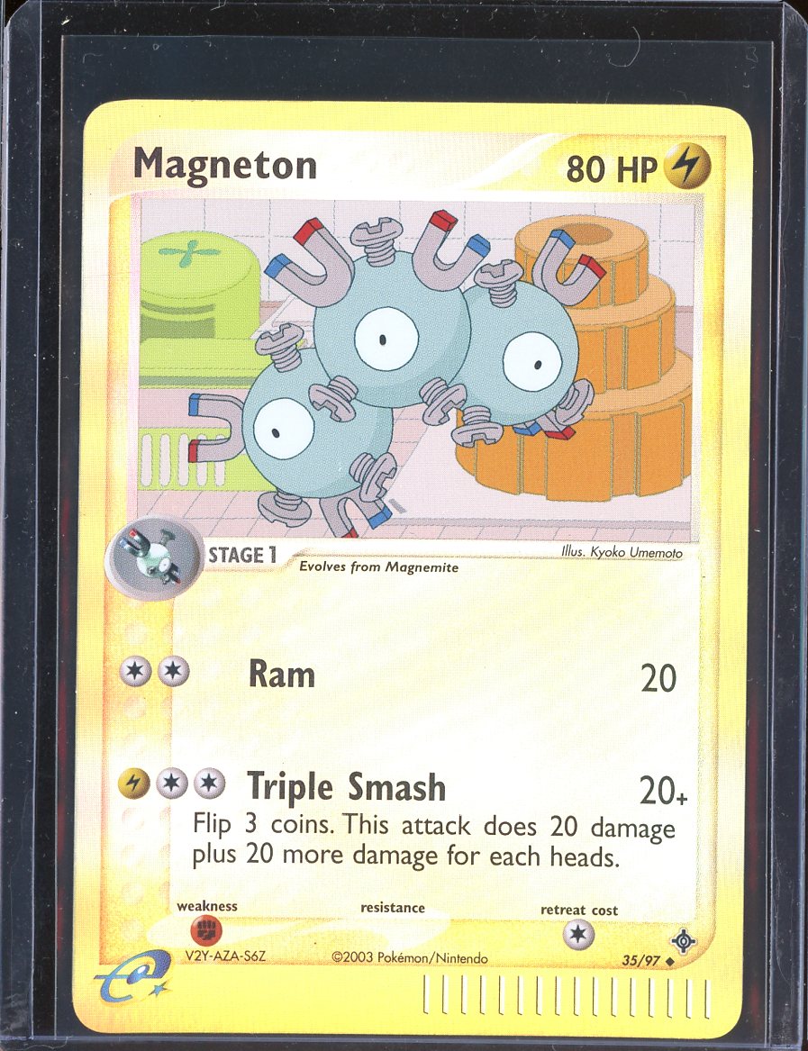 Magneton 35/97 Reverse Holo EX Dragon