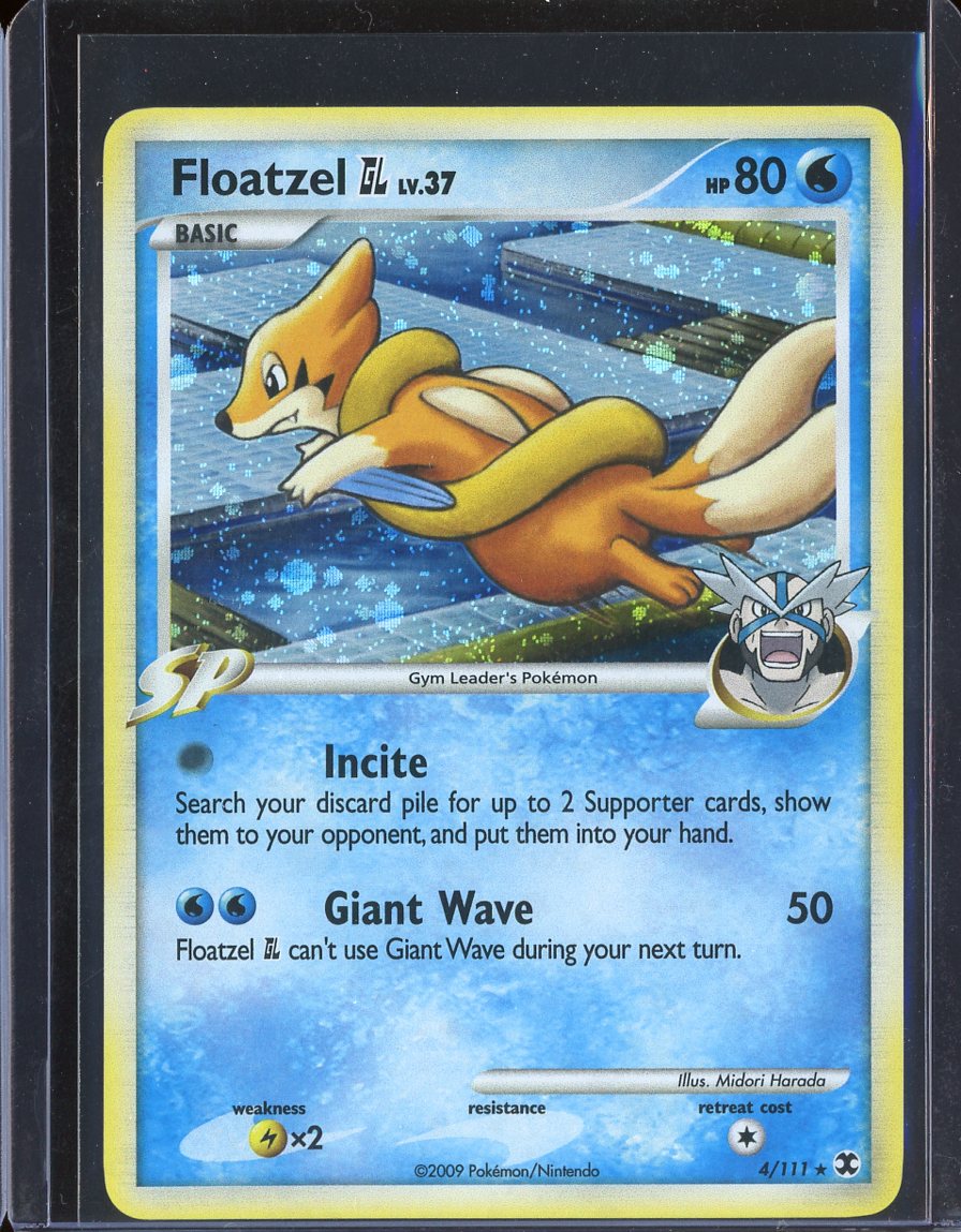 Floatzel GL 4/111 Holo Rising Rivals