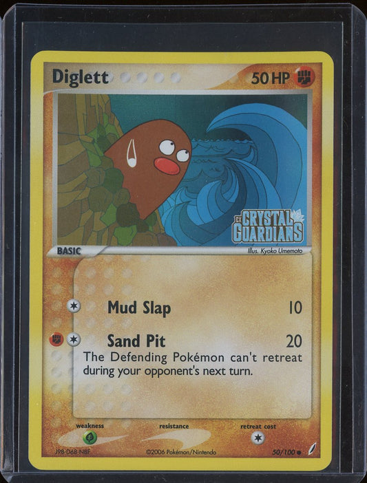 Diglett 50/100 Reverse Holo Crystal Guardians