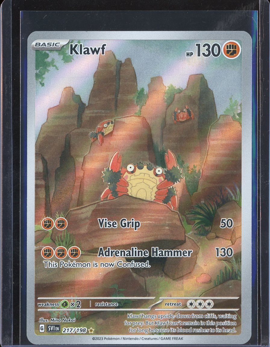 Klawf 217/198 Scarlet & Violet Base Set