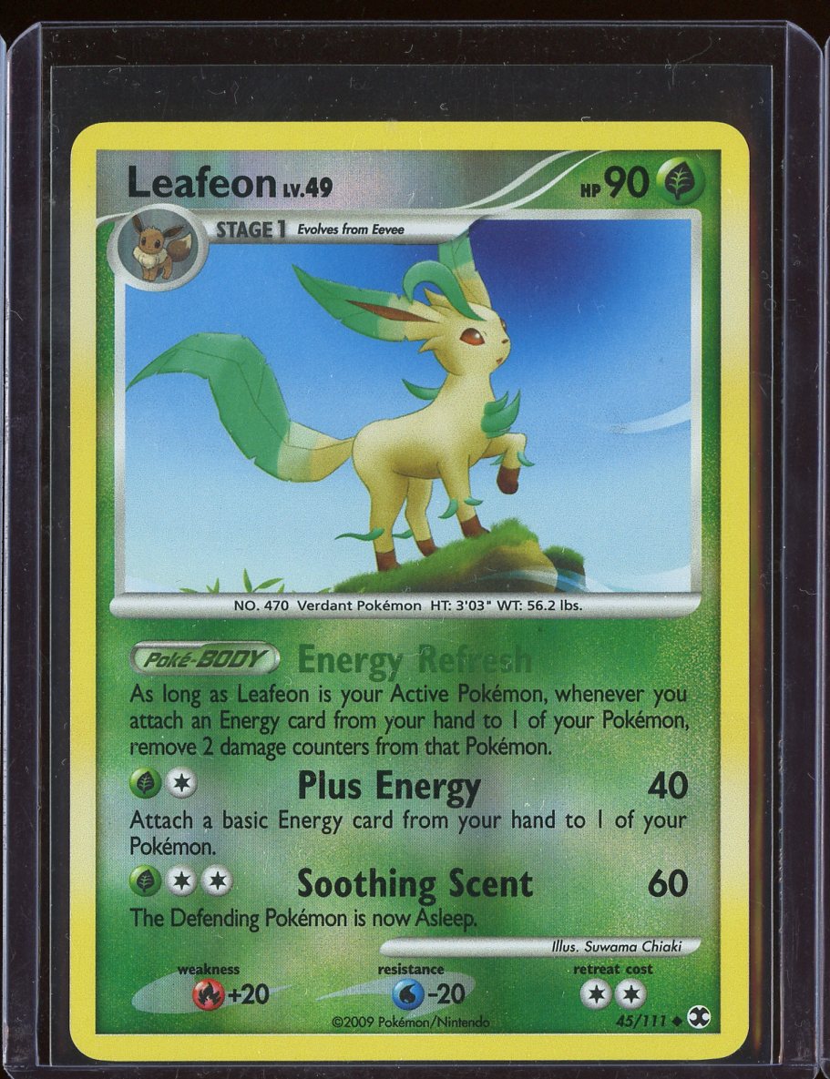 Leafeon 45/111 Reverse Holo Rising Rivals