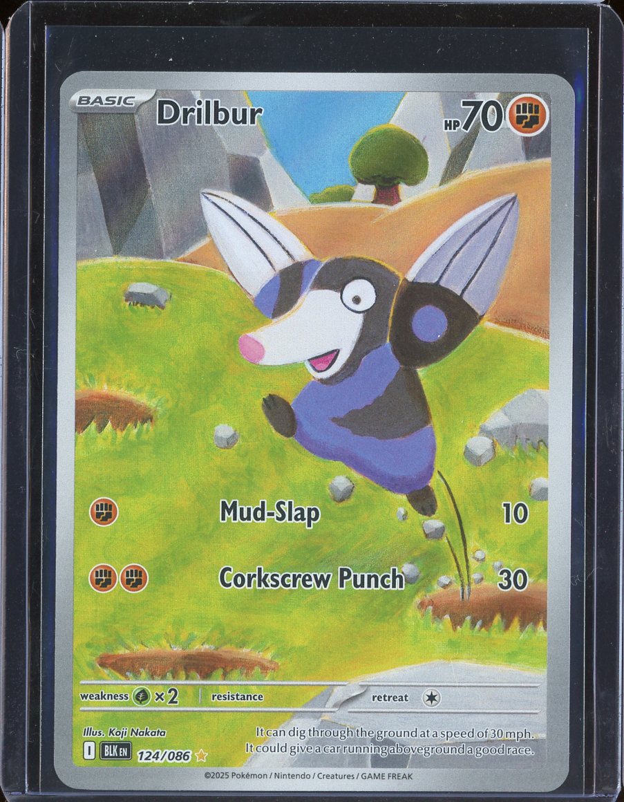 Drilbur 124/086 Black Bolt