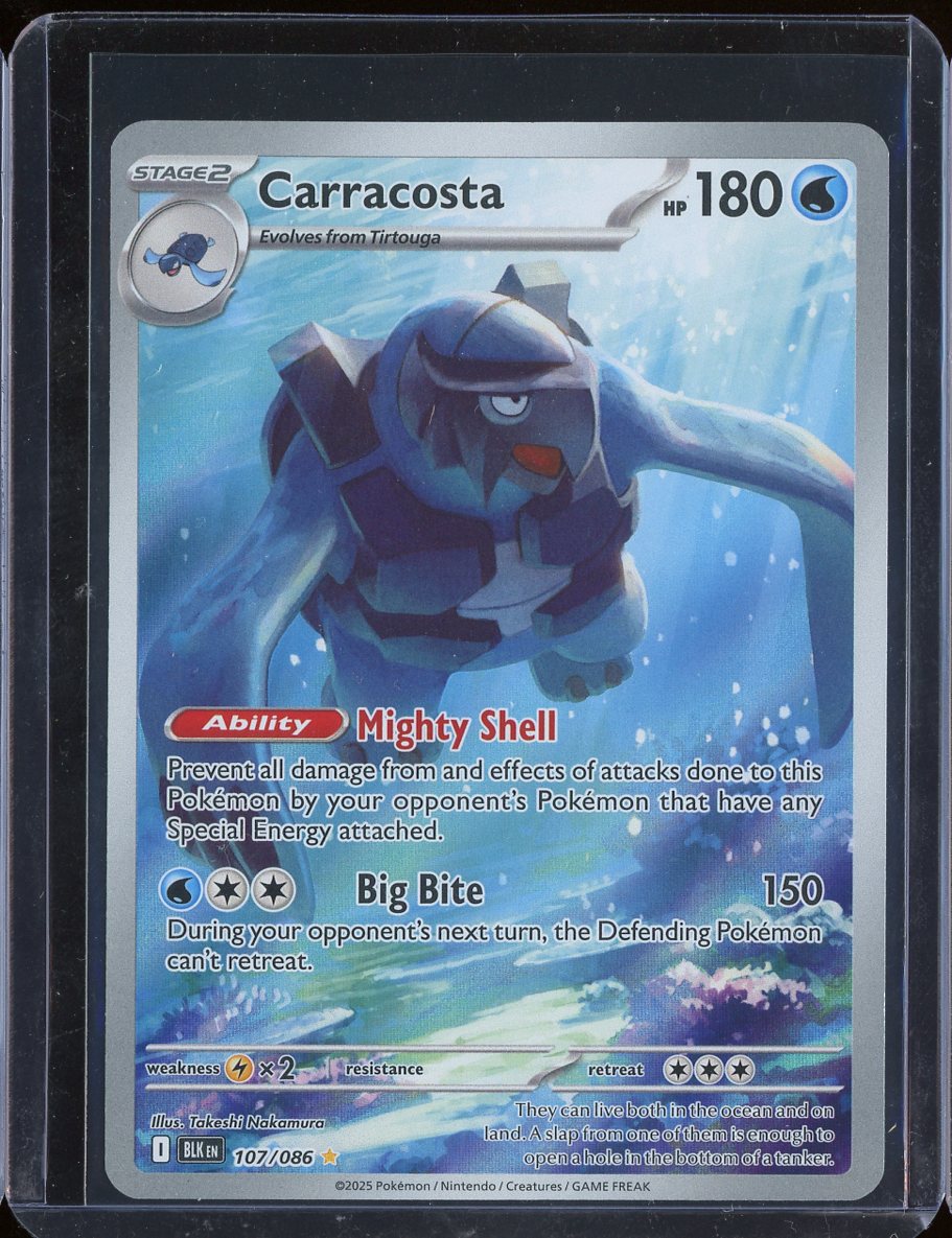 Carracosta 107/086 Black Bolt