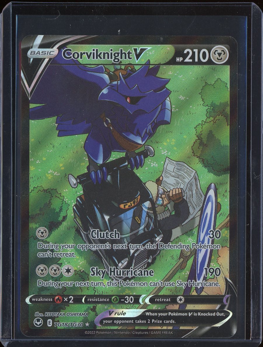 Corviknight V TG18/TG30 Silver Tempest