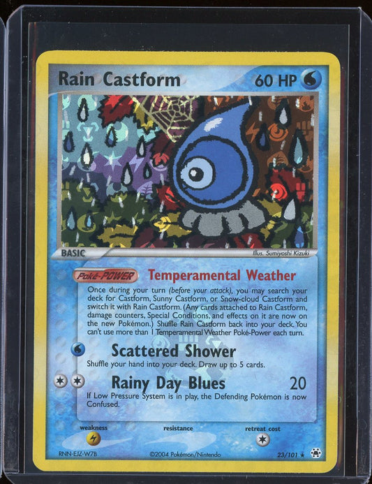 Rain Castform 23/101 Reverse Holo EX Hidden Legends