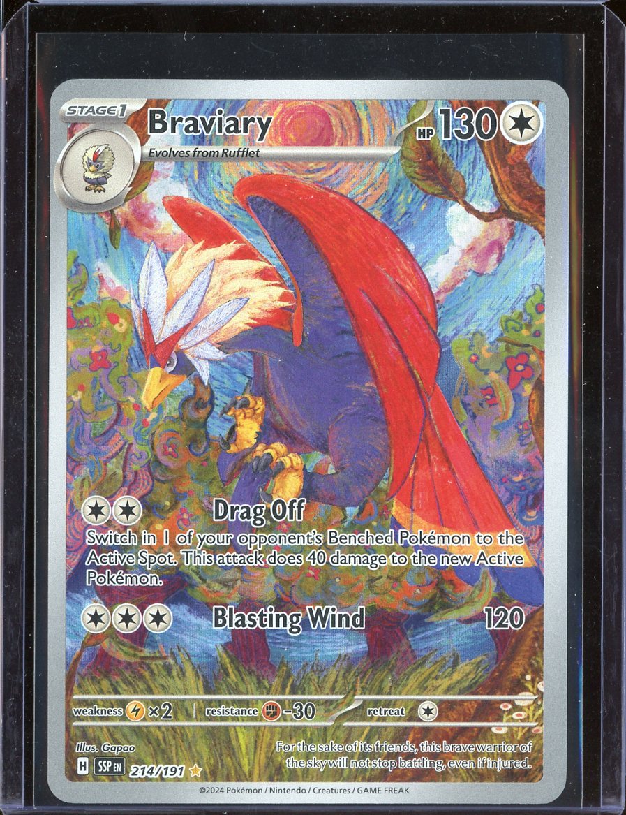 Braviary 214/191 Surging Sparks