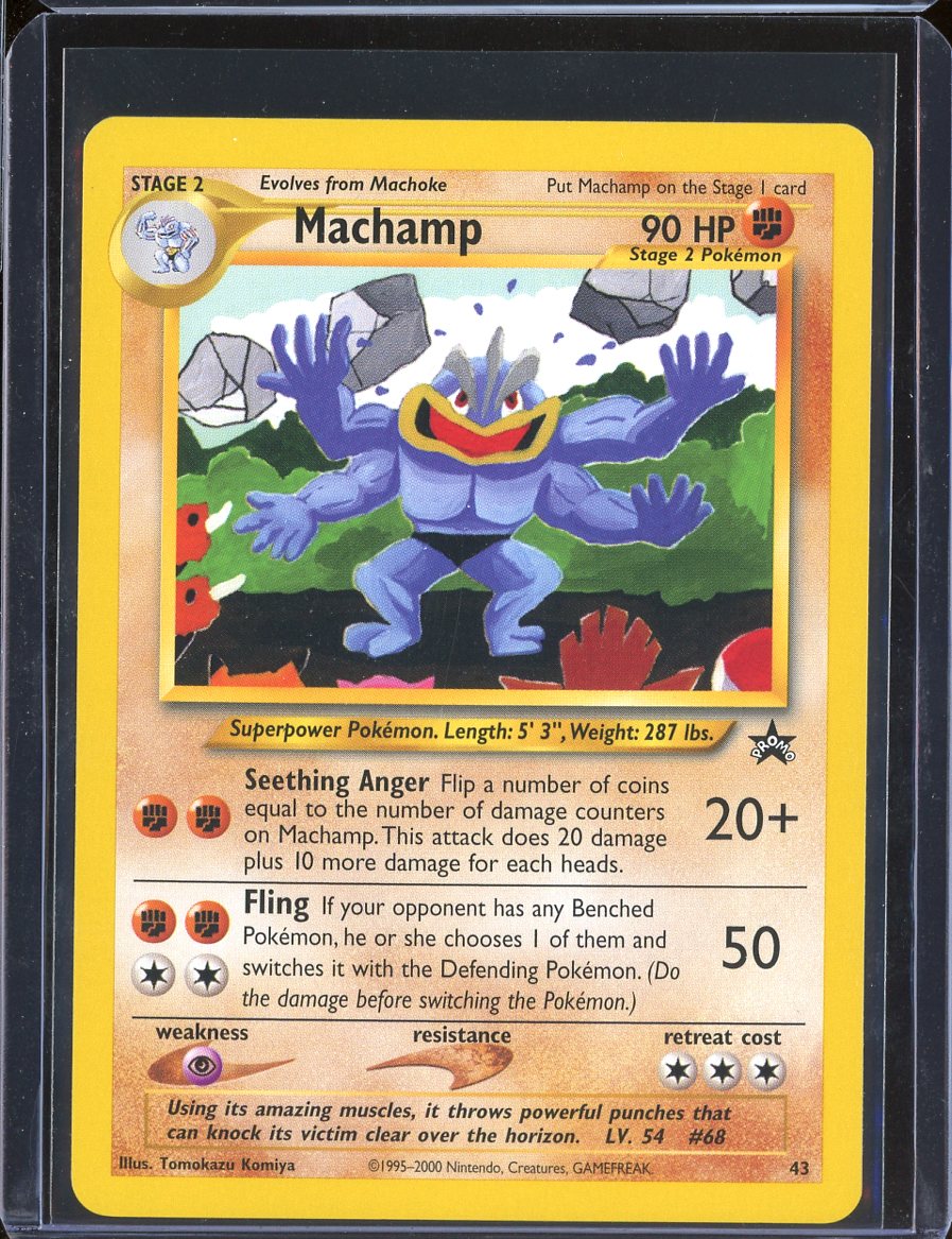 Machamp 43 WoTC Promo - front