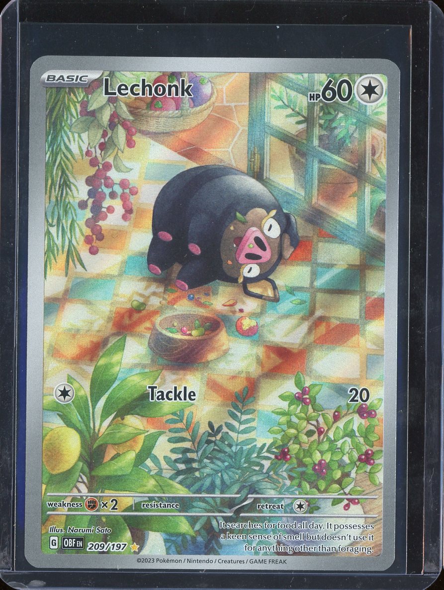 Lechonk 209/197 Obsidian Flames