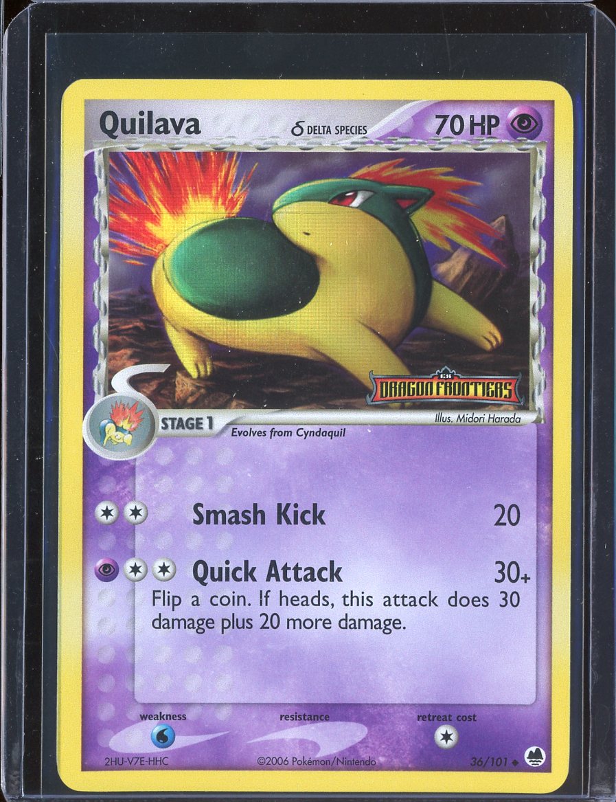 Quilava 36/101 Reverse Holo EX Dragon Frontiers