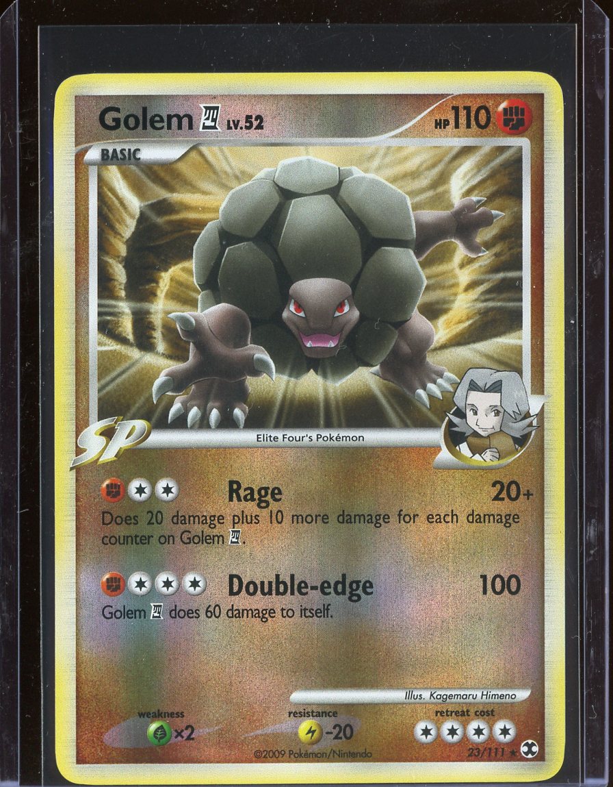 Golem 23/111 Reverse Holo Rising Rivals