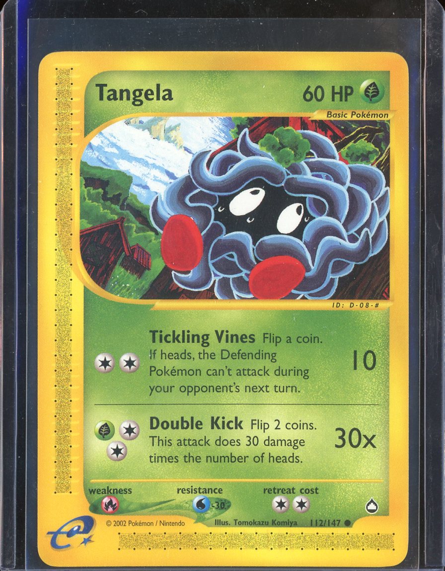 Tangela 112/147 Normal Aquapolis - front