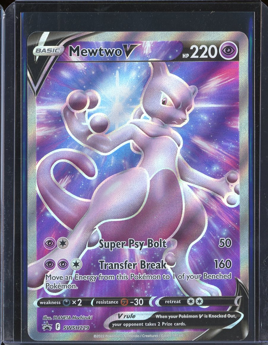 Mewtwo V SWSH229 Promo