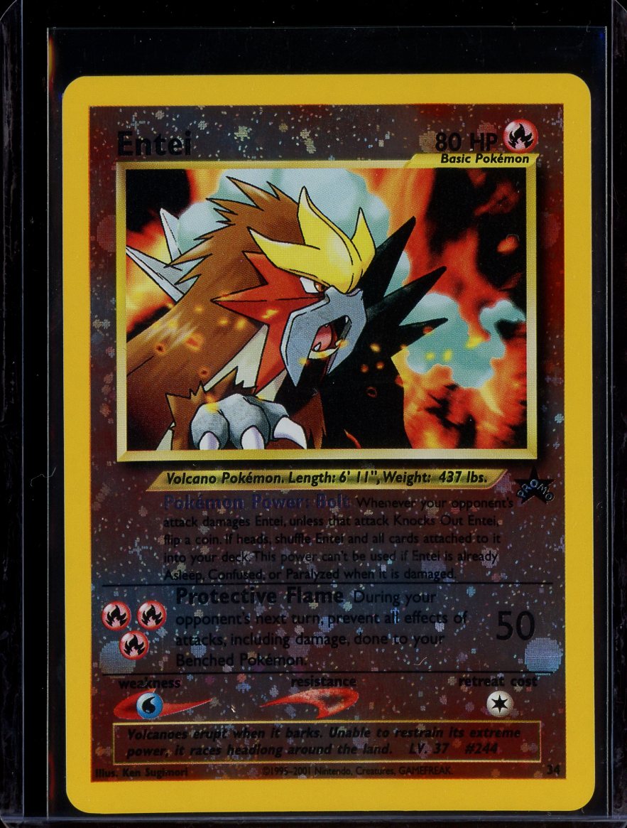 Entei 34/53 WoTC Promo