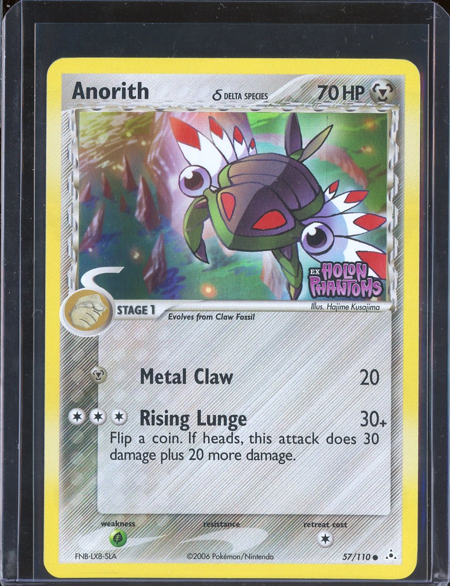 Anorith 57/110 Reverse Holo EX Holon Phantoms