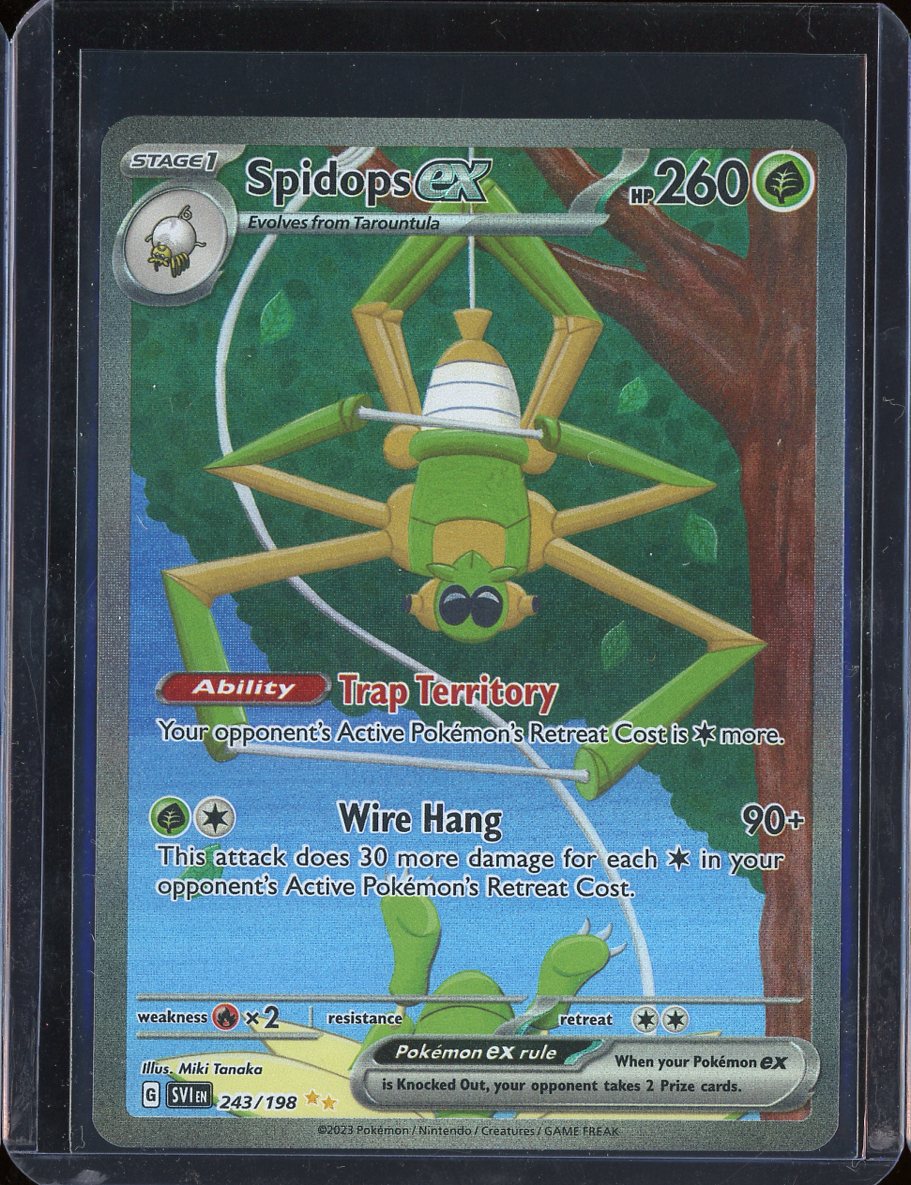 Spidops ex 243/198 Scarlet & Violet Base Set