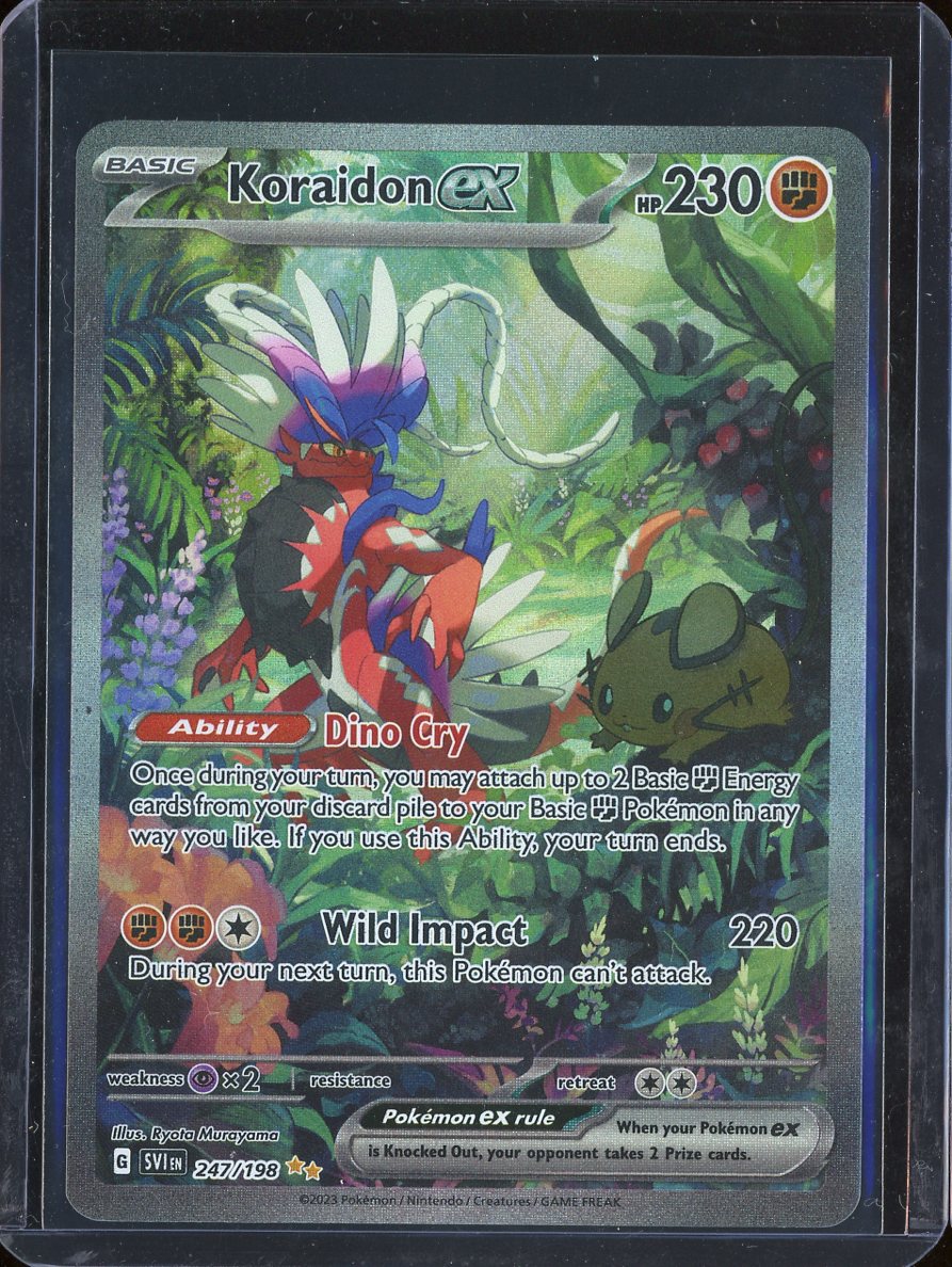 Koraidon ex 247/198 Scarlet & Violet Base Set