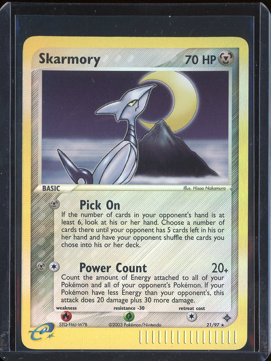 Skarmory 21/97 Reverse Holo EX Dragon