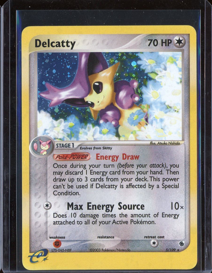 Delcatty 5/109 Holo EX Ruby and Sapphire
